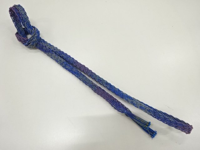 正絹　夏手組帯締め(長尺)